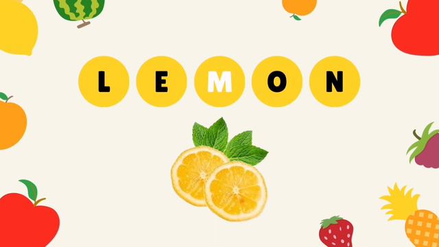 Learn Fruits Names For Kids Video Education Tv Nursery Rhymes #2023 #learning