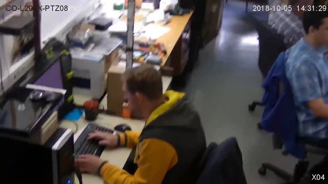 PTZ IP камера CO L204X PTZ08Pv2  Офис день.mp4