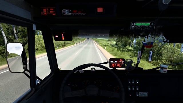 ETS2 Militärtransport: KamAZ 43101 Army auf der SibirMap [2015] EURO TRUCK SIMULATOR 2 смотреть онлайн