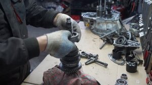 Ремонт МКПП лада гранта (gearbox repair Lada Granta)