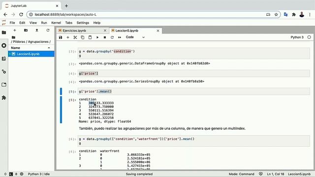 Agrupaciones de datos con Pandas смотреть онлайн