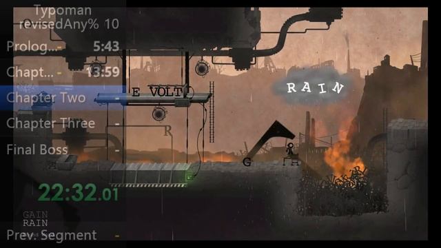 Typoman Revised Any% in 41:51.15 (former world record) смотреть онлайн