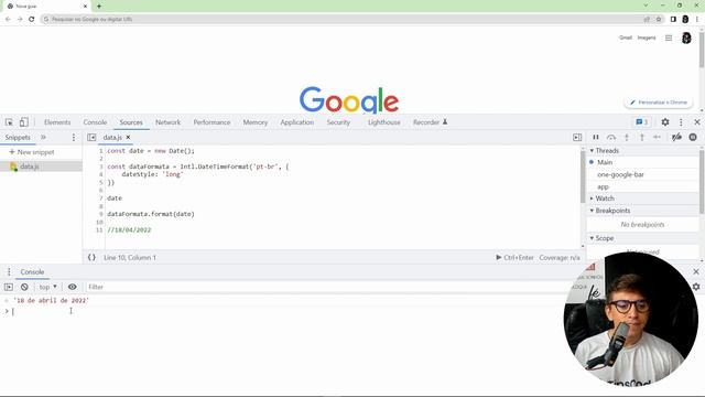 Como formatar data no javascript (e horas também) Passo a Passo смотреть онлайн