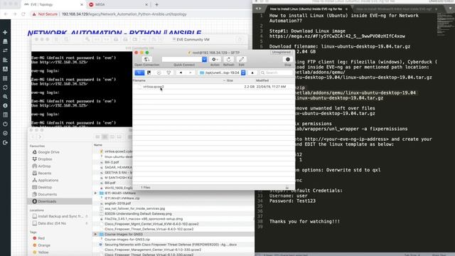 How to install Linux (Ubuntu) inside EVE-ng for Network Automation?? смотреть онлайн