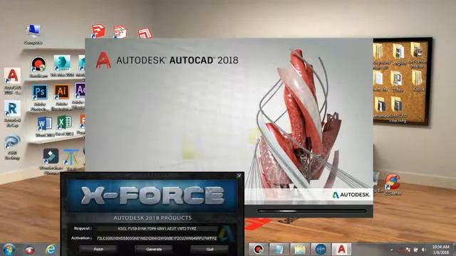 Auto CAD 2018 Install Tutorial смотреть онлайн