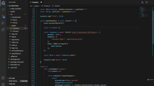 5. Adding image upload to the Create Form смотреть онлайн