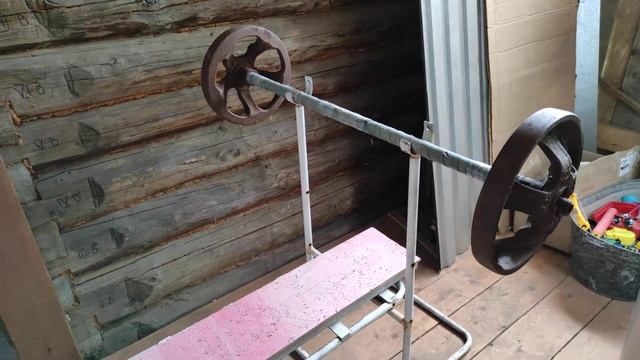 самодельный лежак для жима лежа смотреть онлайн