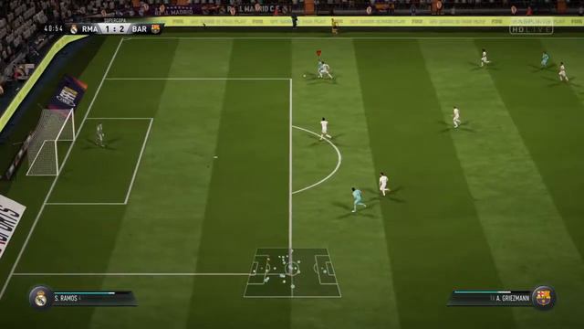 FIFA 18 / ФИНАЛ / Мадрид vs Барса / Удачное выступление / смотреть онлайн