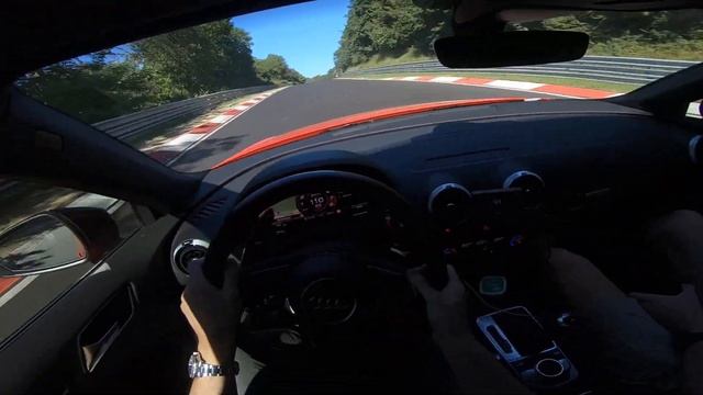 Nürburgring POV: FIRST TIME EVER (2018 Audi RS3) смотреть онлайн