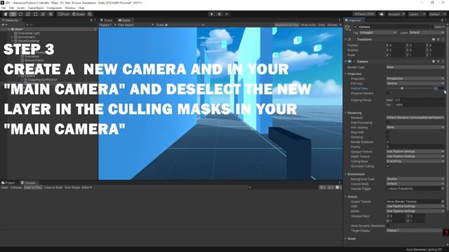 (URP) How to fix Gun Clipping in Unity | Unity3D Tutorial | смотреть онлайн