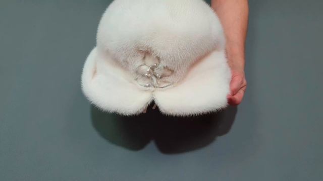 Шляпка из норки женская "Снежна" смотреть онлайн