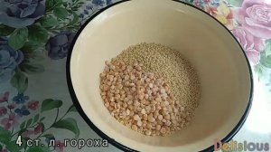 Каша по-суворовски из трёх круп. Необычная и вкусная каша