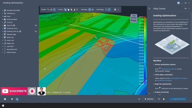 Autodesk Civil 3d 2023 GRADING OPTIMIZATION (PATHWAYS) смотреть онлайн