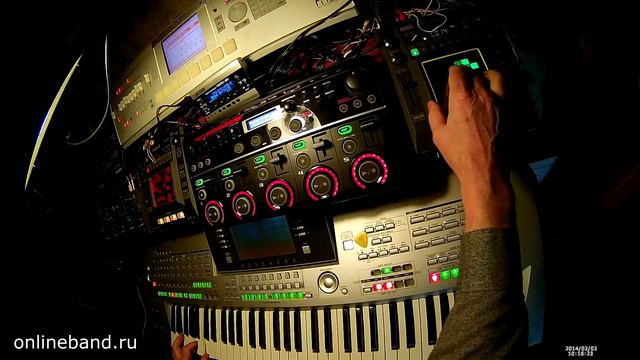 Jam1 Yamaha Tyros, Boss RC-505, Korg M3, Strymon TIMELINE, Korg KAOSSILATOR смотреть онлайн