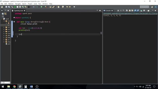 Print List Integer value | Scala | Code 47 смотреть онлайн