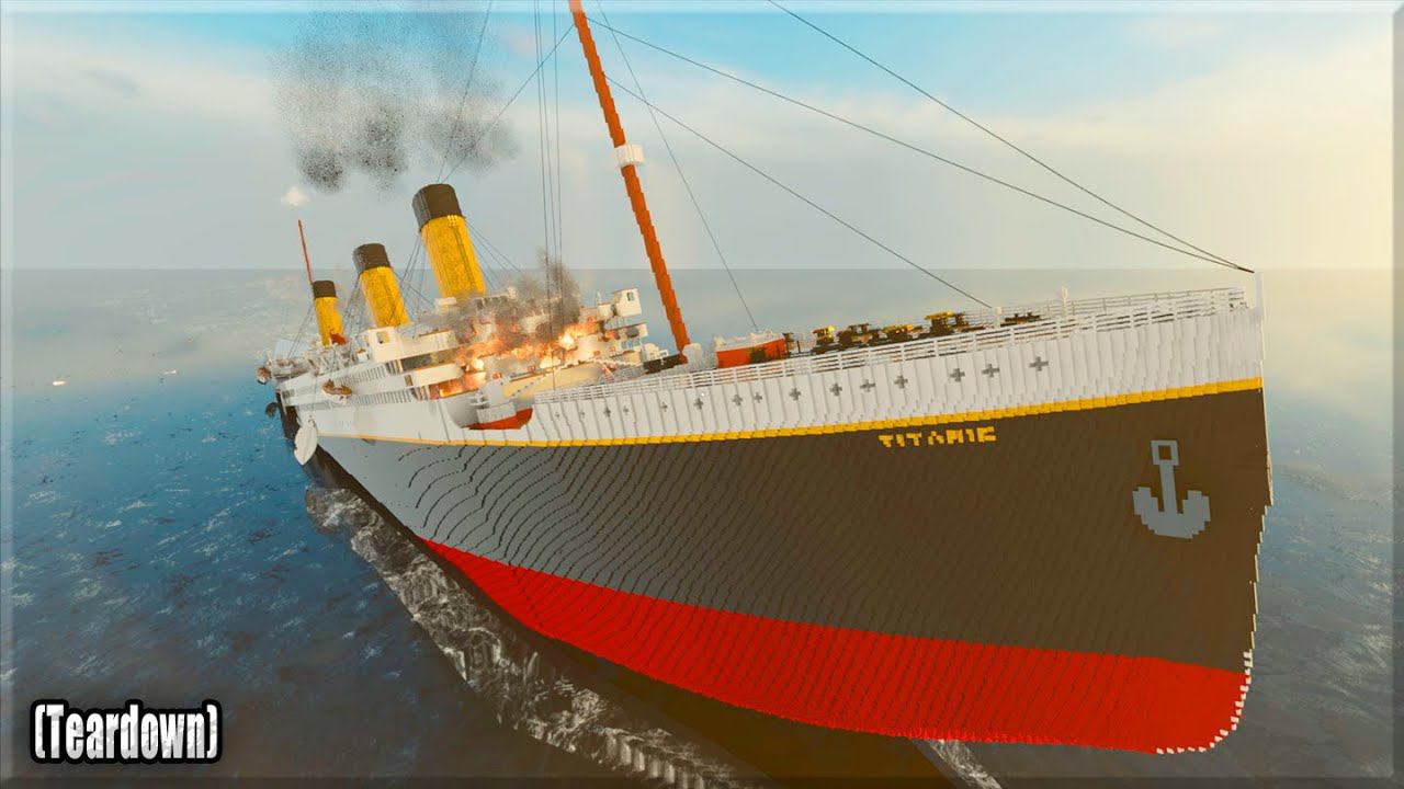 Destroy the Titanic at all costs \ Уничтожаем "Титаник" любой ценой в (Teardown) смотреть онлайн