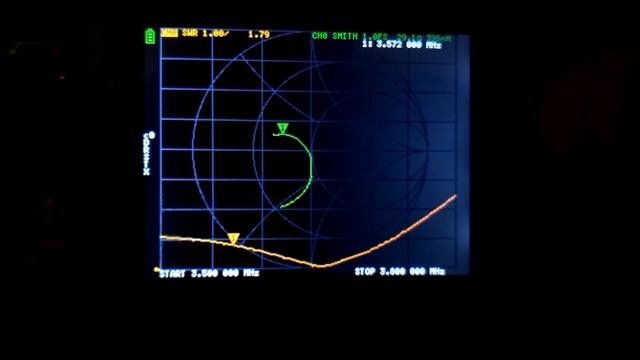 GP 3.5 MHz. Петлевой вертикал на 80 метров. смотреть онлайн