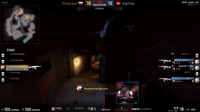 NEO Are you kidding me? 1v5 clutch to win the game смотреть онлайн