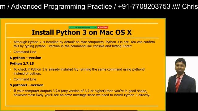 Christo Ananth - Why Django, The Command Line, Install Python 3 on Mac OS X, Windows, Linux, Git смотреть онлайн