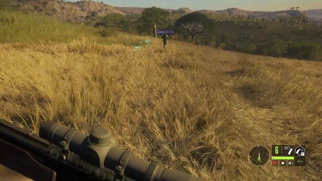 Hunting Lion And Buffalo in The Savannah│Hunter Call of the Wild смотреть онлайн