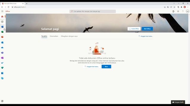 Mencoba Microsoft Office 365 versi Online смотреть онлайн