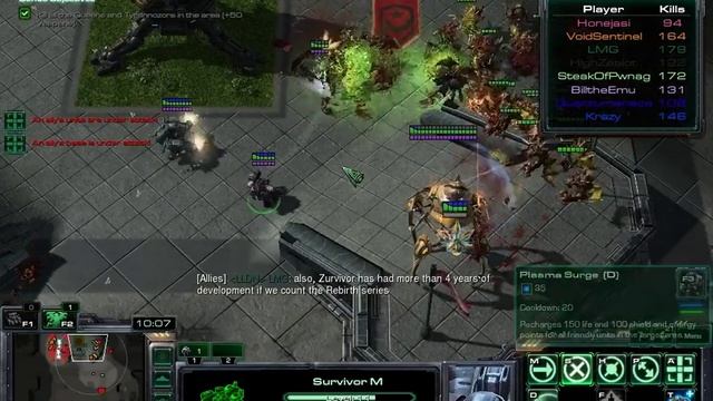 SC2 FFS Event256 Game 4 Part 1/3 (Zurvivor Zerg : Evolution) смотреть онлайн