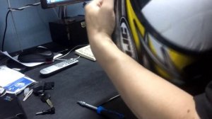 Покраска Шлема 1 - Как разобрать шлем HJC