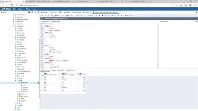 PostgreSQL Aula09 - Agrupamento de Registros (3/3) смотреть онлайн