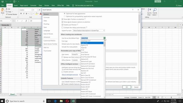 How to Set a Default Font in Excel 2019 | How to Change the Default Font in Excel 2019 смотреть онлайн