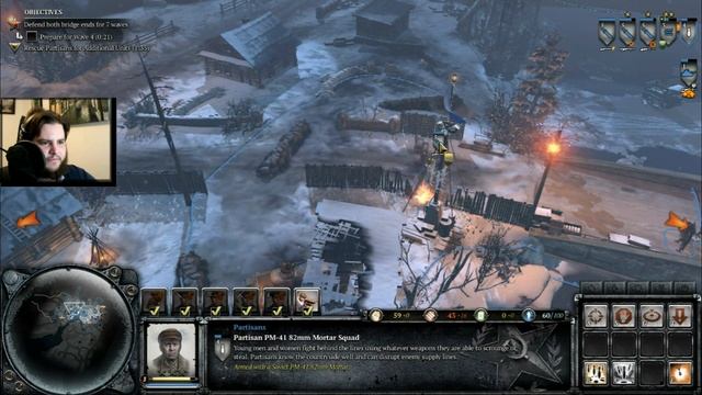 Company of Heroes 2 - Victory at Stalingrad - Mission 3 - Bridge Defense смотреть онлайн