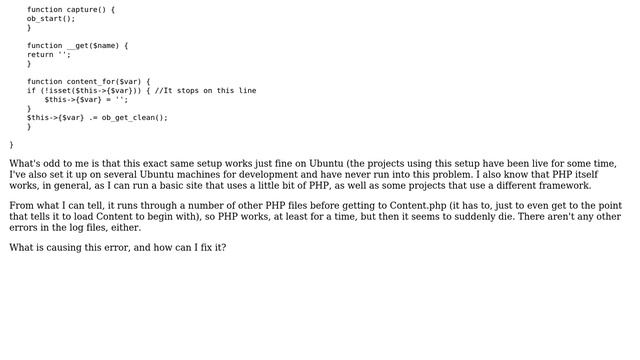 Unix & Linux: Why am I getting a Non-existent class error in PHP on Fedora? смотреть онлайн