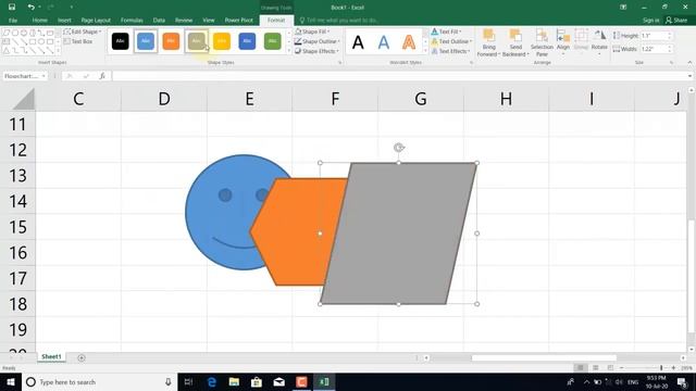 Ms.Excel Insert tab (Word art and Equations) смотреть онлайн