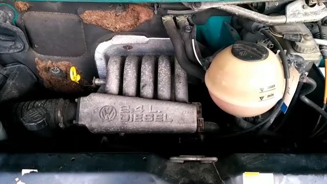 T708 Двигатель VW T4 2.4d AAB смотреть онлайн