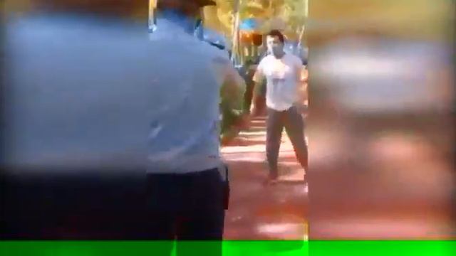 Буйный велосипедист закидал полицейских камнями в Алматы смотреть онлайн