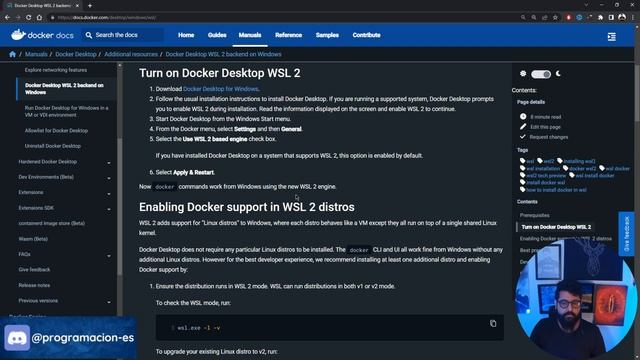 Instalar Docker con WSL2 en Windows 10 смотреть онлайн