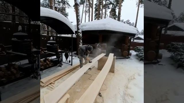 ✅ Необрезная липа в бане. Процесс подготовки липовой доски к монтажу. смотреть онлайн