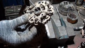 Ремонт генератора Дэу Матиз(Daewoo Matiz). Как проверить, разобрать? Горит контрольная лампа.