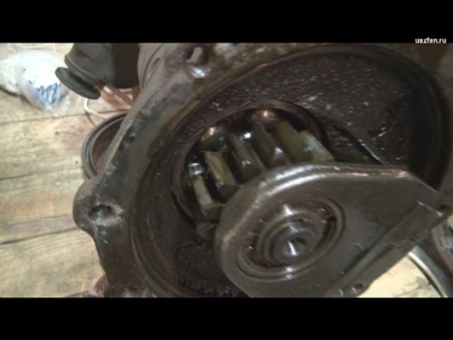 Обзор редуктора бортовой передачи заднего моста смотреть онлайн