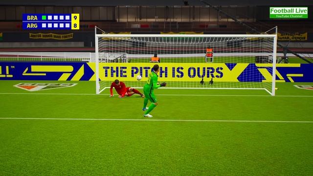 eFootball 2022 | Brazil Vs Argentina | Penalty Shootout | Messi vs Neymar смотреть онлайн