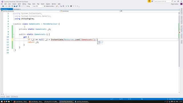 Quick Tip: Referencing Assets through Code | Unity Tutorial смотреть онлайн