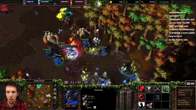 Grubby | WC3 | 2v2 With Cassandra! - Starfall / Metamorphosis смотреть онлайн