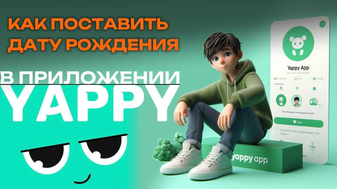Как поставить дату рождения в Яппи? Как установить дату рождения в Yappy? #Япи #Yappy #Яппи смотреть онлайн