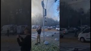 Последствия прилетов по Киеву