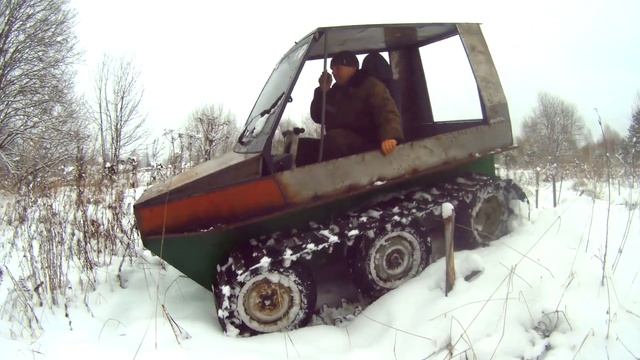 Болотоход стрОКА-Первый выезд!!! смотреть онлайн