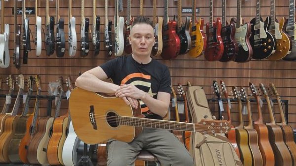 CRAFTER D-8 VVS обзор гитары