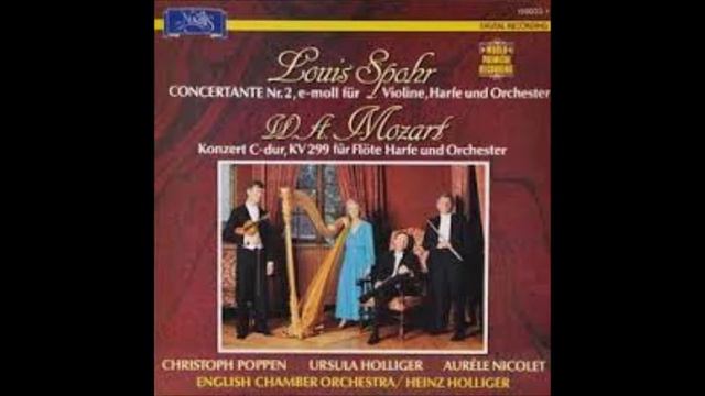 Louis Spohr Concerto For Harp And Violin No 2 ,  1 Adagio Molto Allegro Vivace