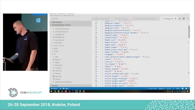 William Brander - Microfrontends and UI Composition - a Code-First Dive @ DevConf 2018 смотреть онлайн