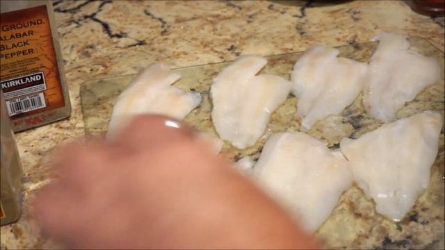 Камбала по-флорентийски - Flounder Florentine