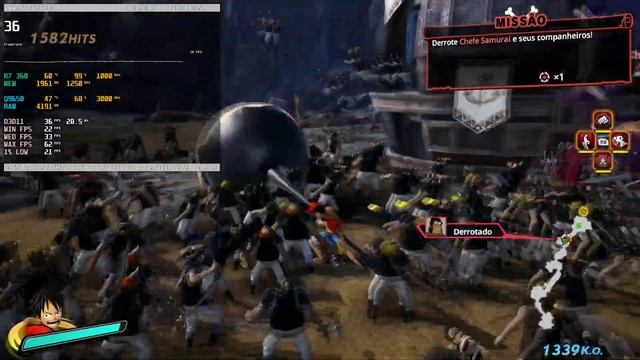 One Piece Pirate Warriors 4 - Core 2 Quad Q9650 + R7 360 смотреть онлайн