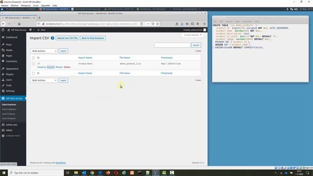 Import CSV file into WordPress database смотреть онлайн